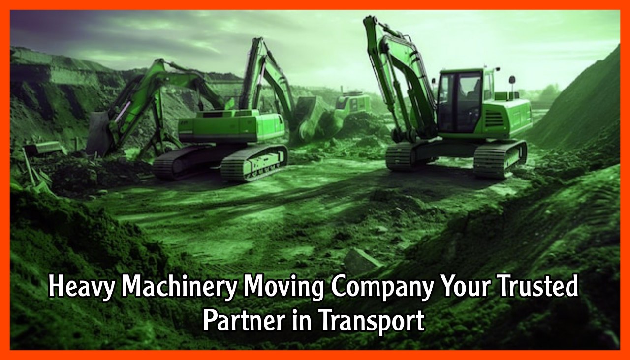 Heavy Machinery Moving Company Your Trusted Partner in Transport